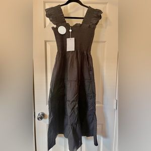 Hill House Ellie Nap Dress, Classic Black Cotton, Size Small
